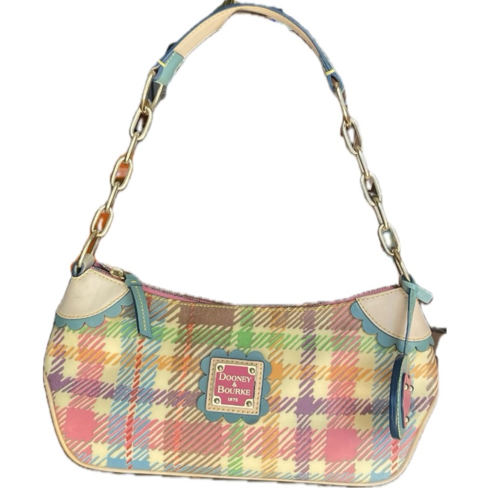 Dooney & Bourke vintage multicolored ‘picnic’ shoulder bag